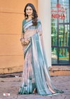 Neha Vol 7 By Kashvi Dull Moss Wholesale Digital Printed Saree Suppliers In Mumbai